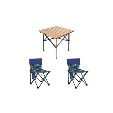 STD-02: Зручний складний стіл та стільці - максимальна компактність